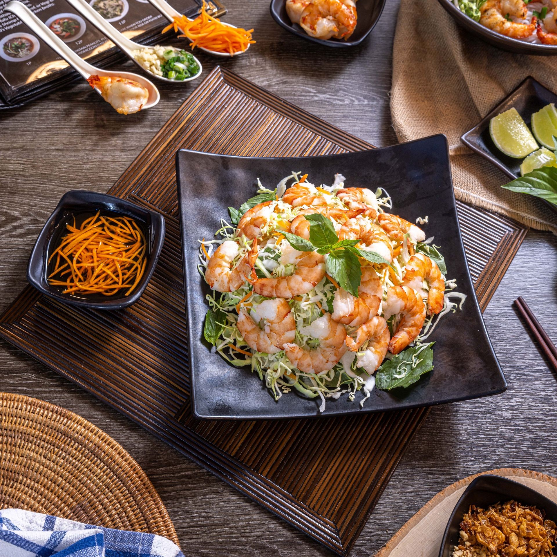 13A. VIETNAMESE PRAWN SALAD